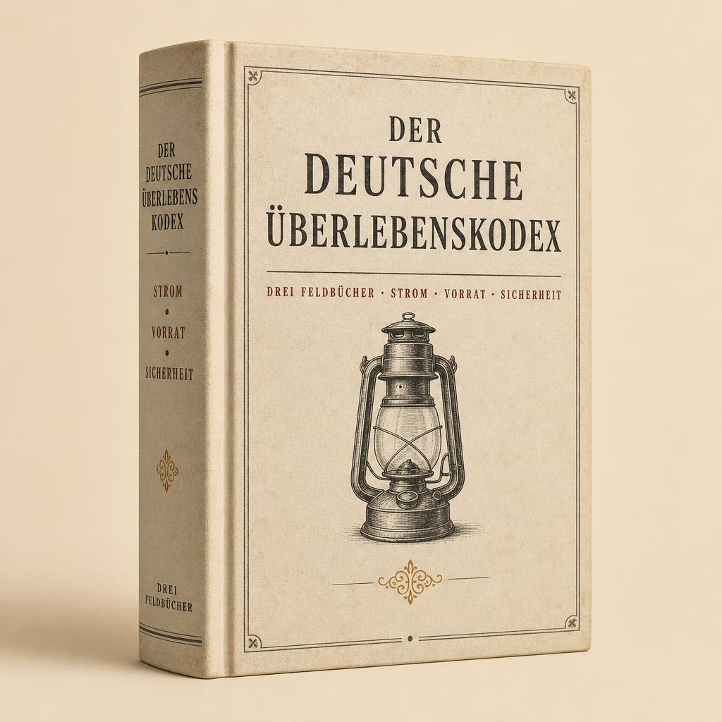 Das Feldbuch — Buchcover in vier Feldbüchern
